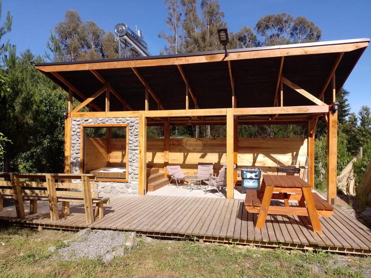 Cabanas Arcoiris Пукон Экстерьер фото