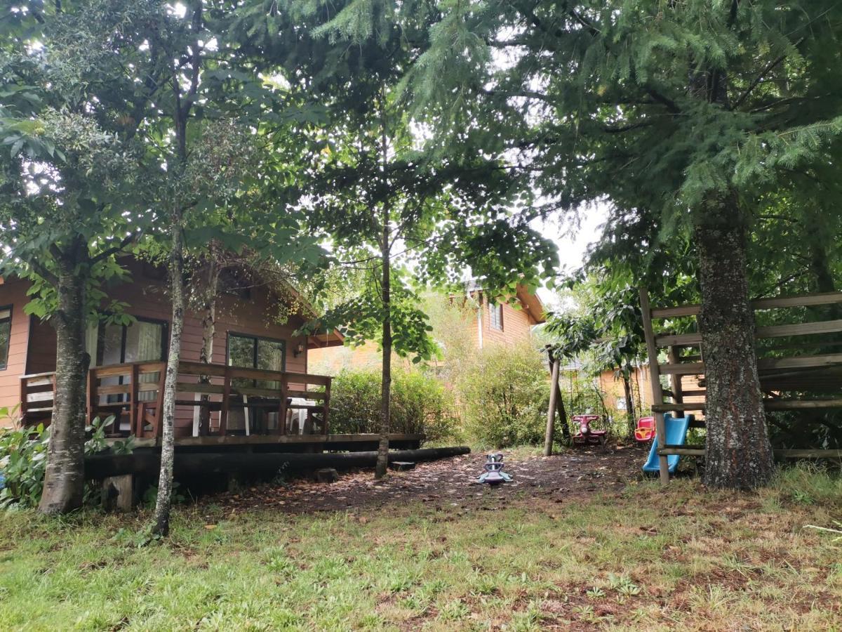 Cabanas Arcoiris Пукон Экстерьер фото