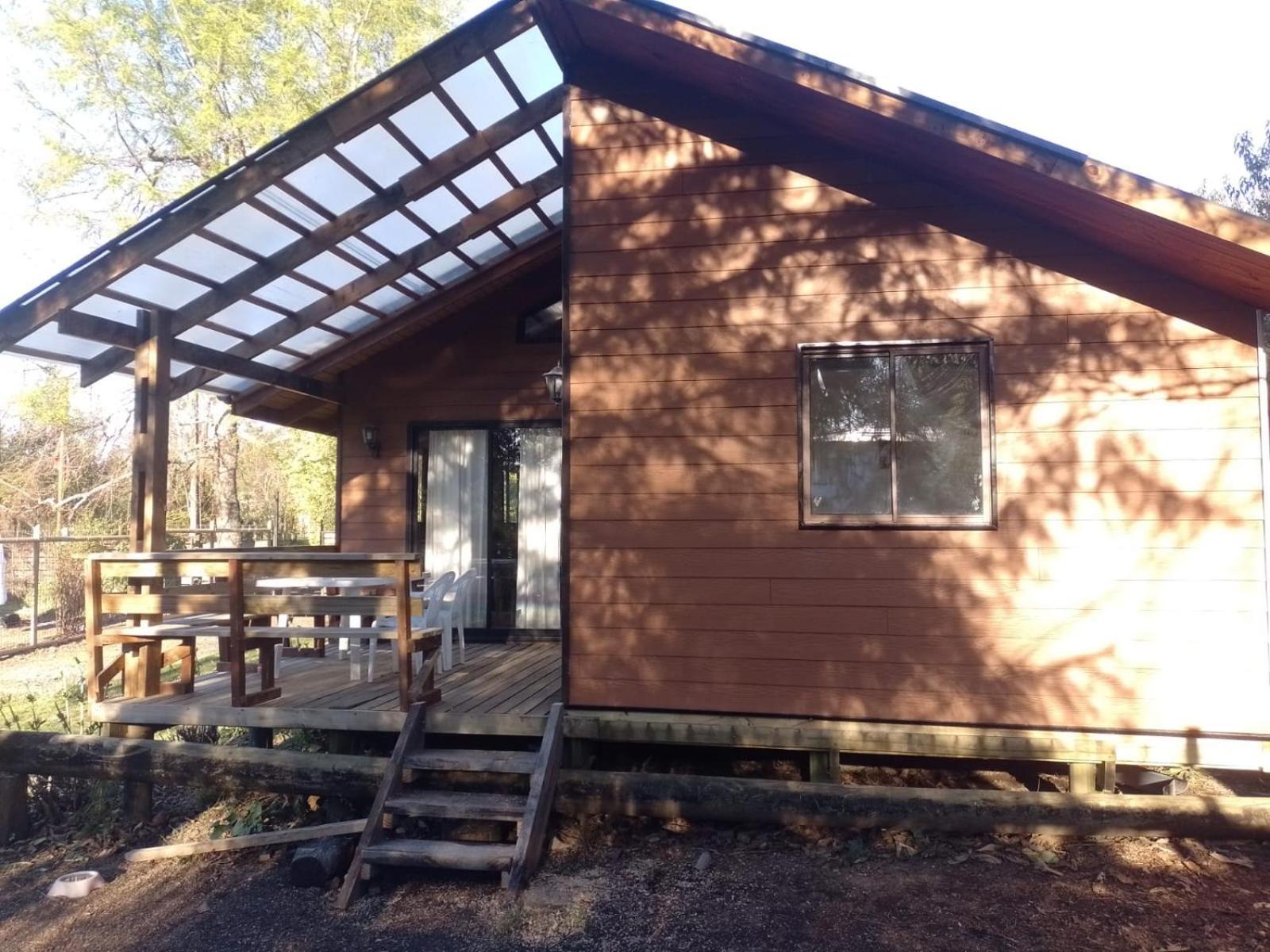 Cabanas Arcoiris Пукон Экстерьер фото